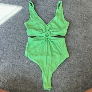 Wild fable green bodysuit